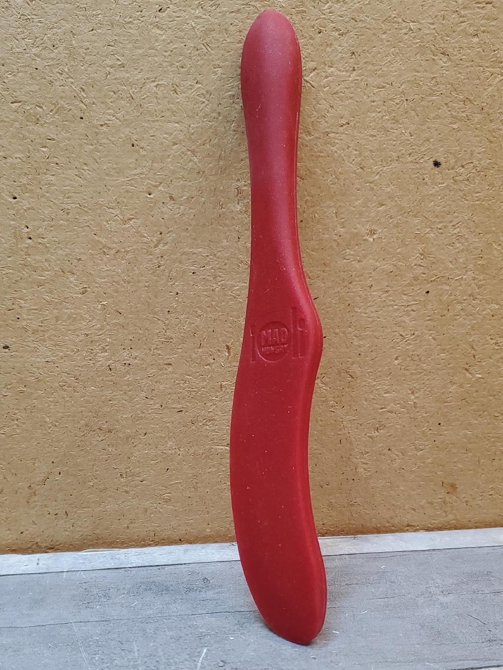 Mad Hungry Red Silicone Spreader Knife